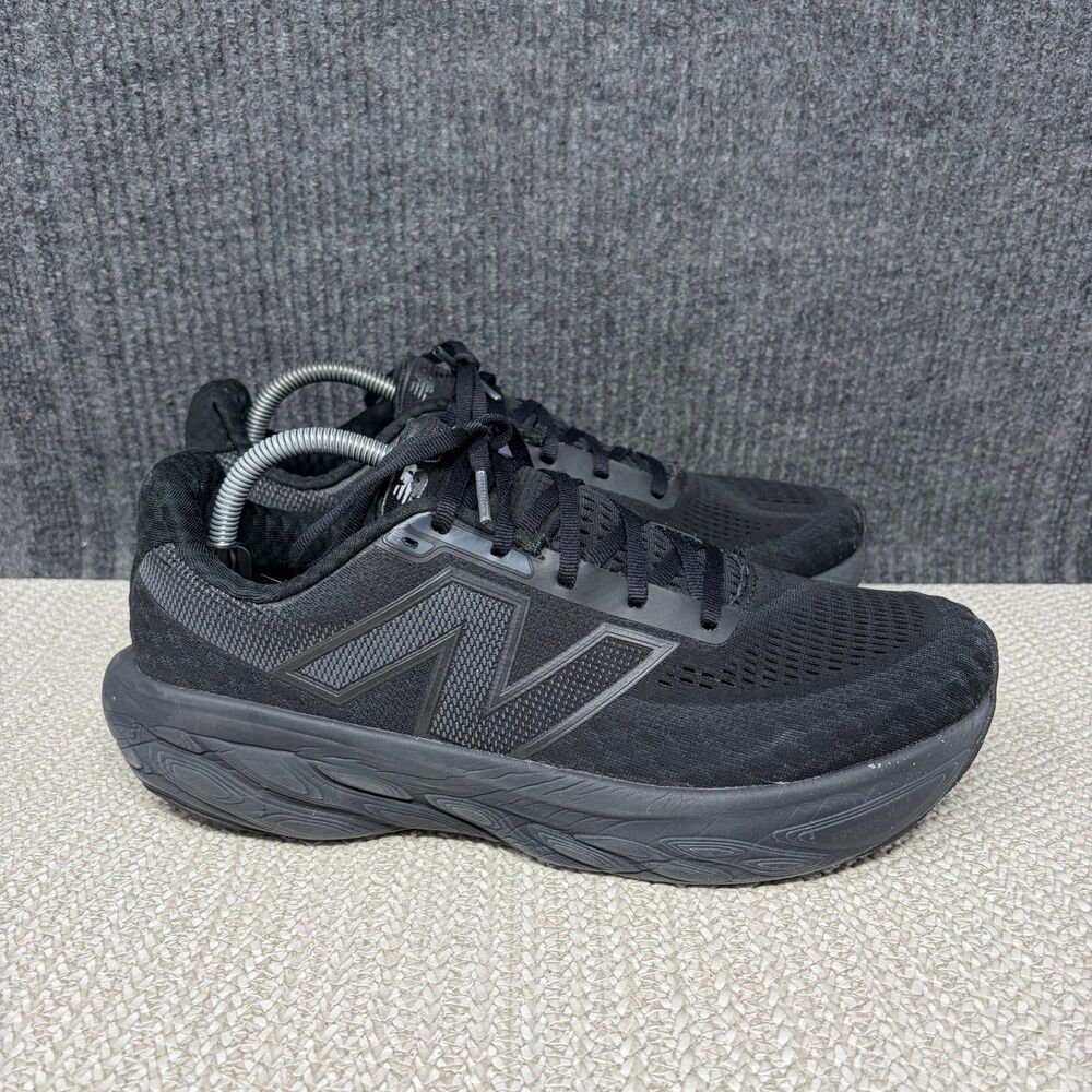 New Balance Fresh Foam X 1080V14 Triple Black Running Shoes Mens 10 D M1080K14